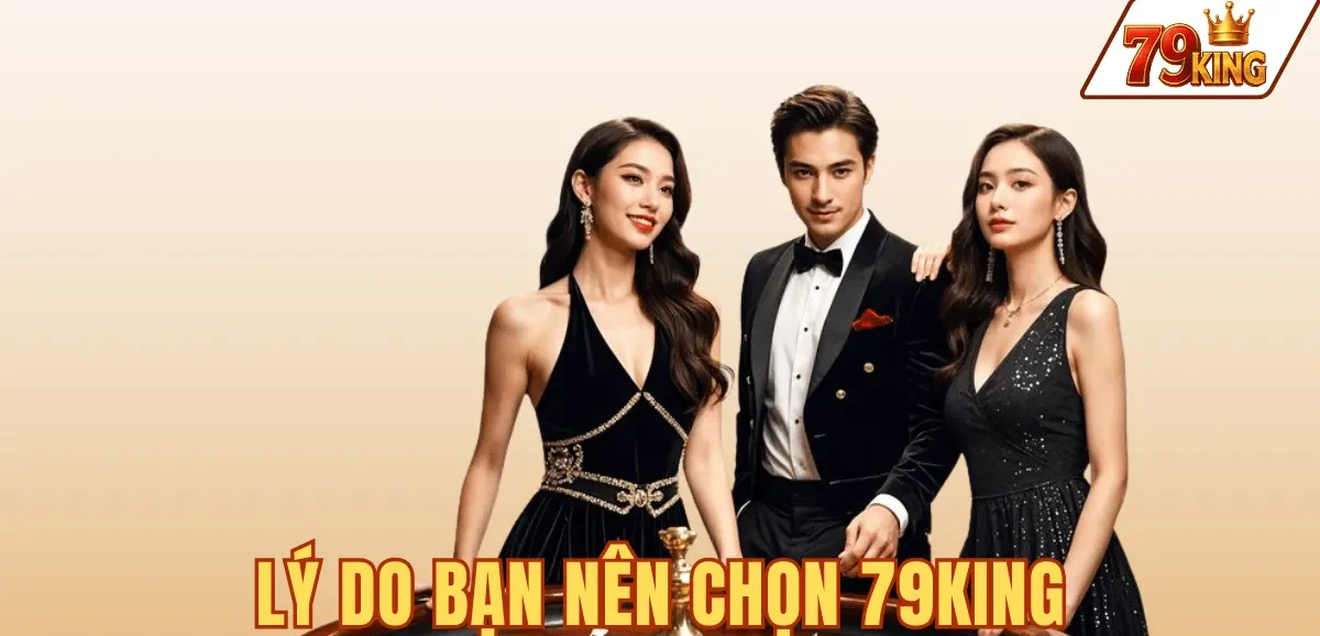 Lý do chọn 79KING Lý do bạn nên chọn nhà cái 79KING - uy tín minh bạch bảo mật đa dạng sản phẩm