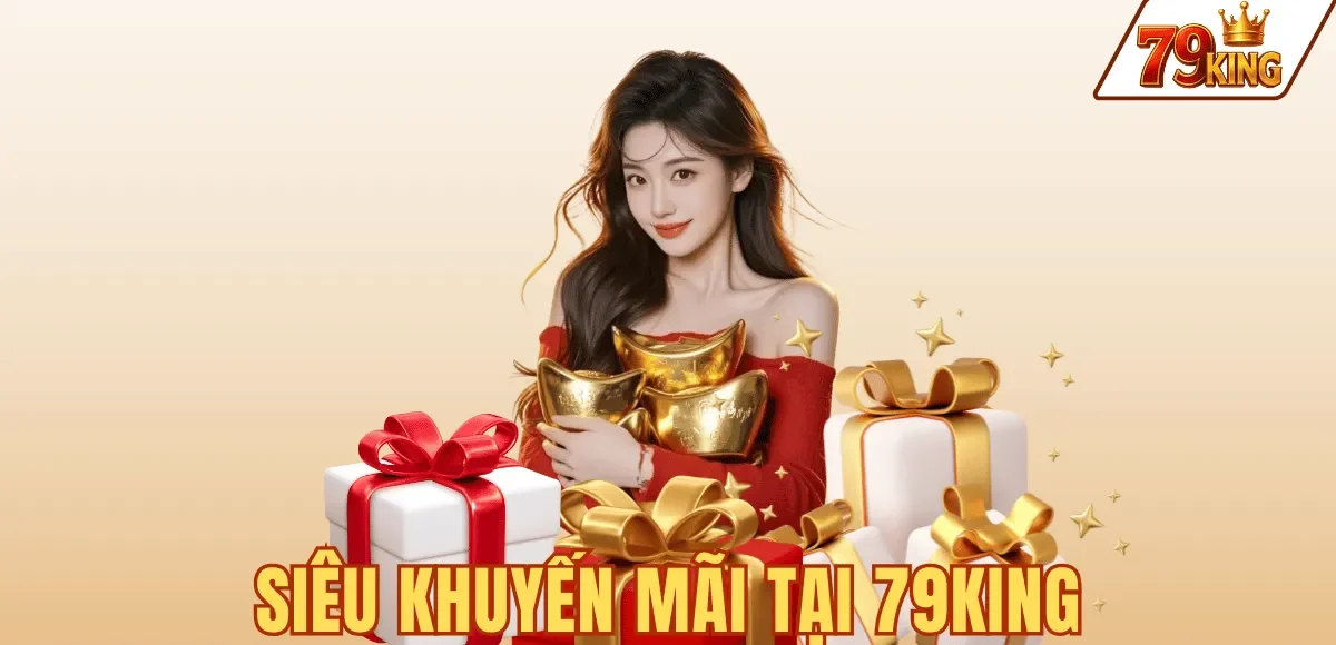 Khuyến mãi 79KING Siêu khuyến mãi tại 79KING - thưởng nạp tân thủ hoàn trả tổng cược vòng quay giftcode